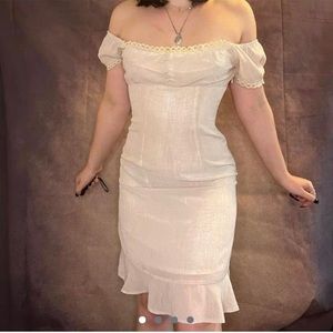 Vintage Milkmaid Dress